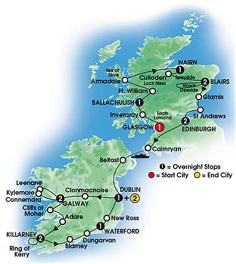 Escorted tours of ireland and scotland K